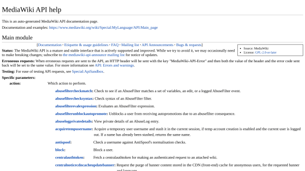 Wiktionary's website screenshot