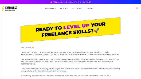 EASEOUT's website screenshot