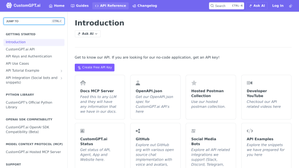 CustomGPT.ai's website screenshot