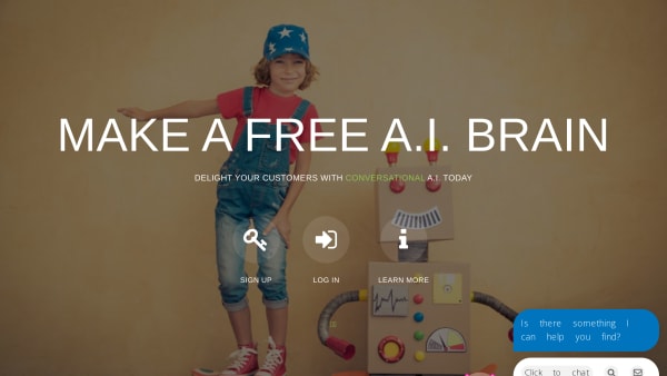 Brainshop.ai's website screenshot