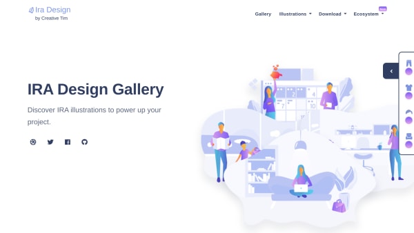 IRA Design's website screenshot
