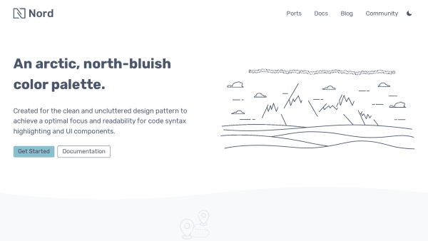 Nord's website screenshot