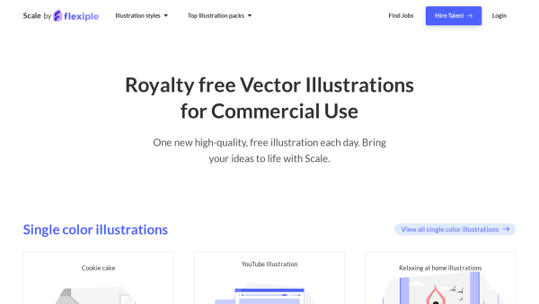 Scale's website screenshot