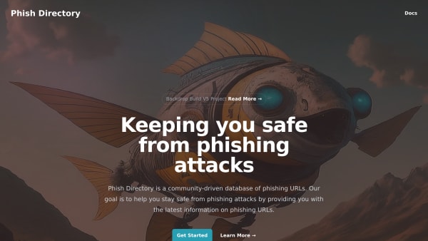 phish.directory's website screenshot