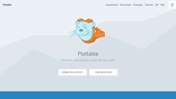Plottable's website screenshot
