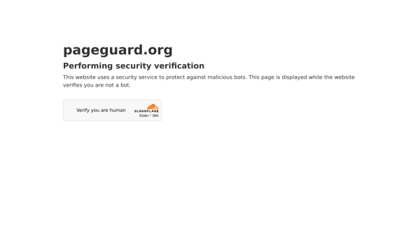 PageGuard's website screenshot