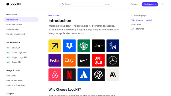 LogoKit's website screenshot