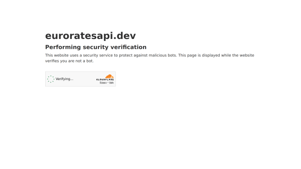EuroRates's website screenshot