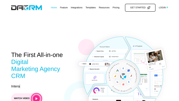 DAXRM's website screenshot