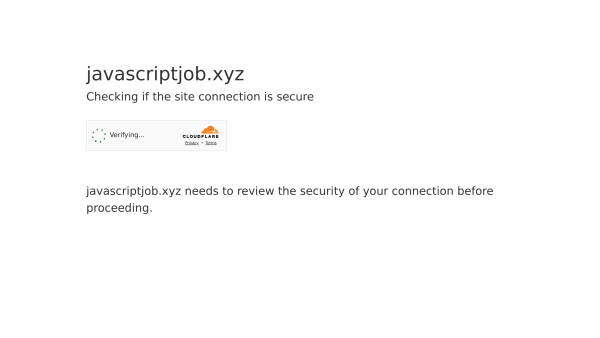 JavaScript Developer Jobs's website screenshot