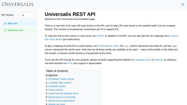Universalis's website screenshot