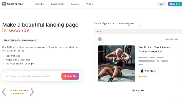 Landing AI's website screenshot
