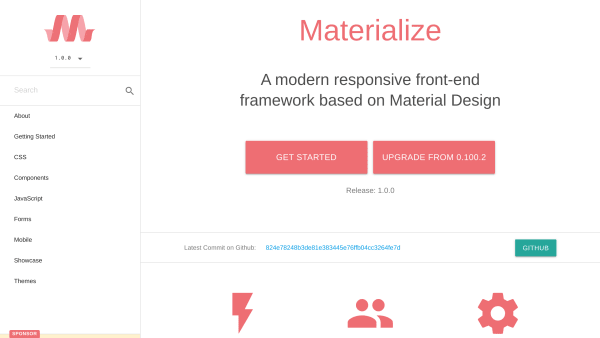 Materialize's website screenshot