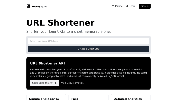 Manyapis.com's website screenshot