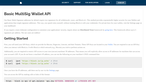 Block's website screenshot