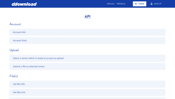 ddownload's website screenshot
