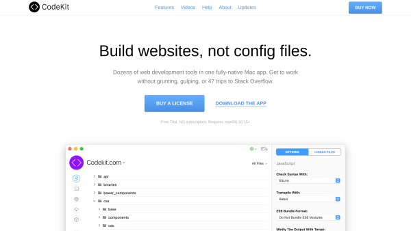 CodeKit's website screenshot