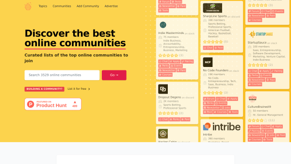 Hive Index's website screenshot