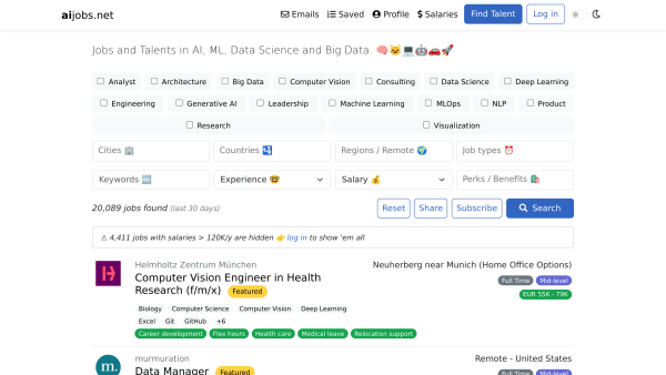 aijobs.net's website screenshot