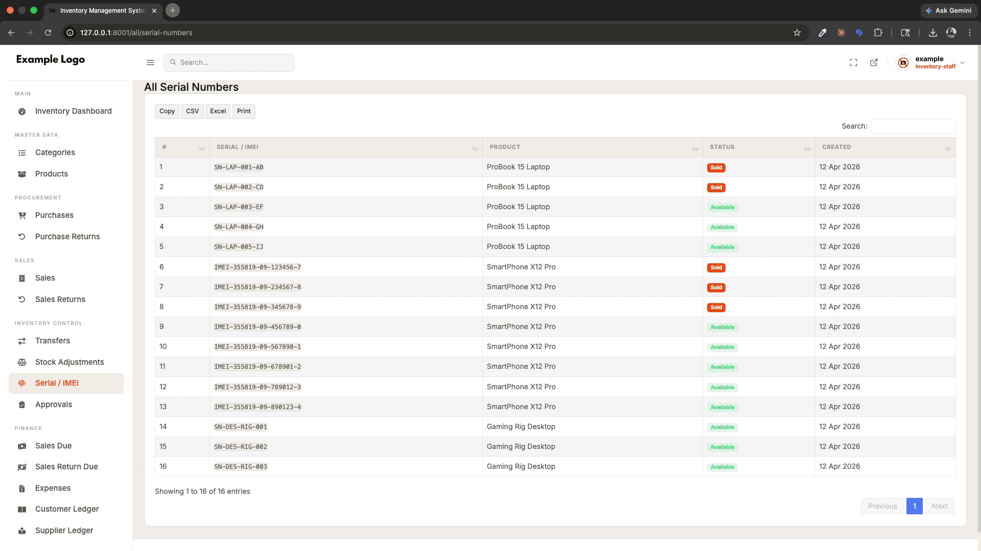 StockFlow - Complete Inventory Management System screenshot 6