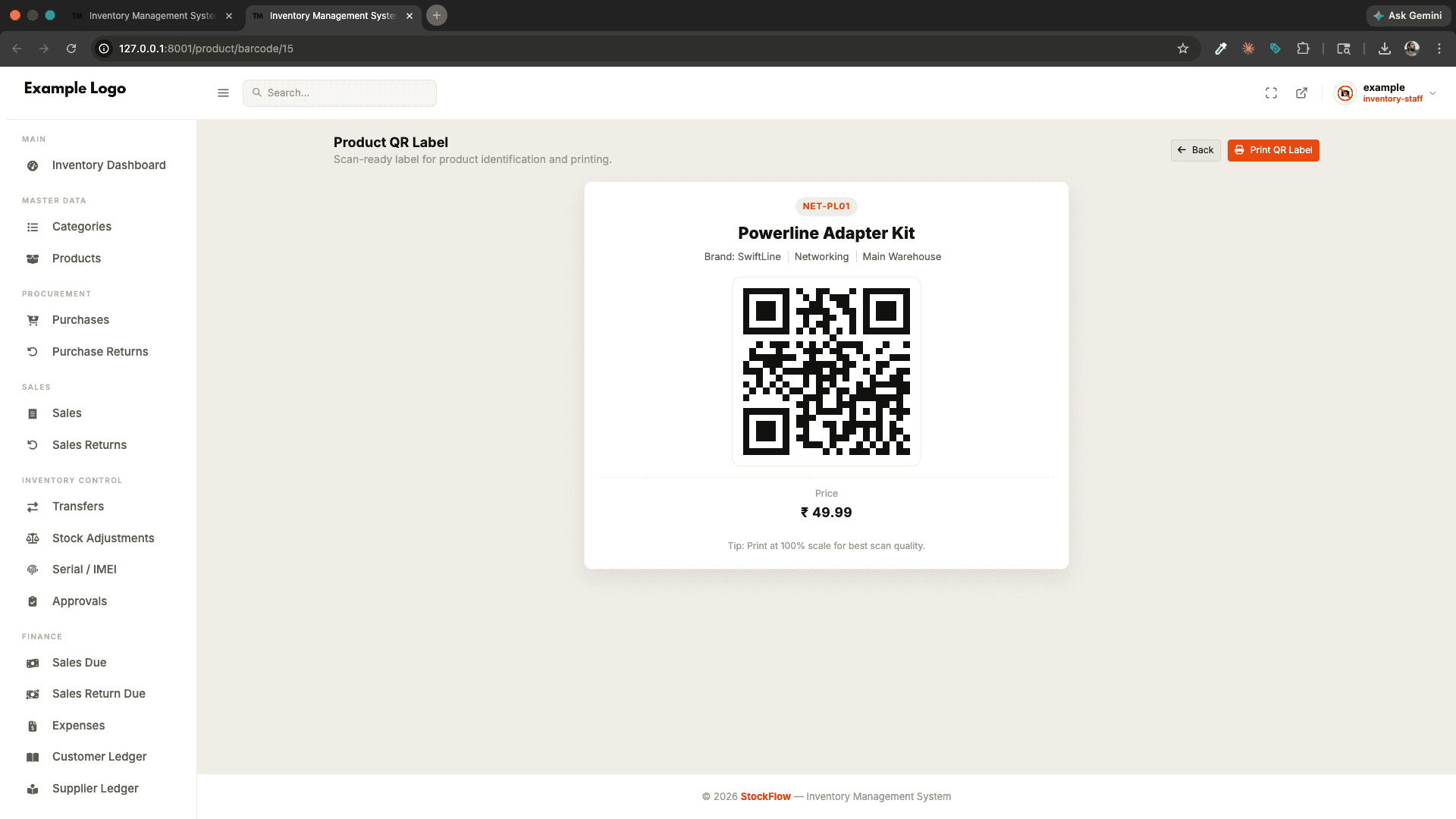 StockFlow - Complete Inventory Management System screenshot 8
