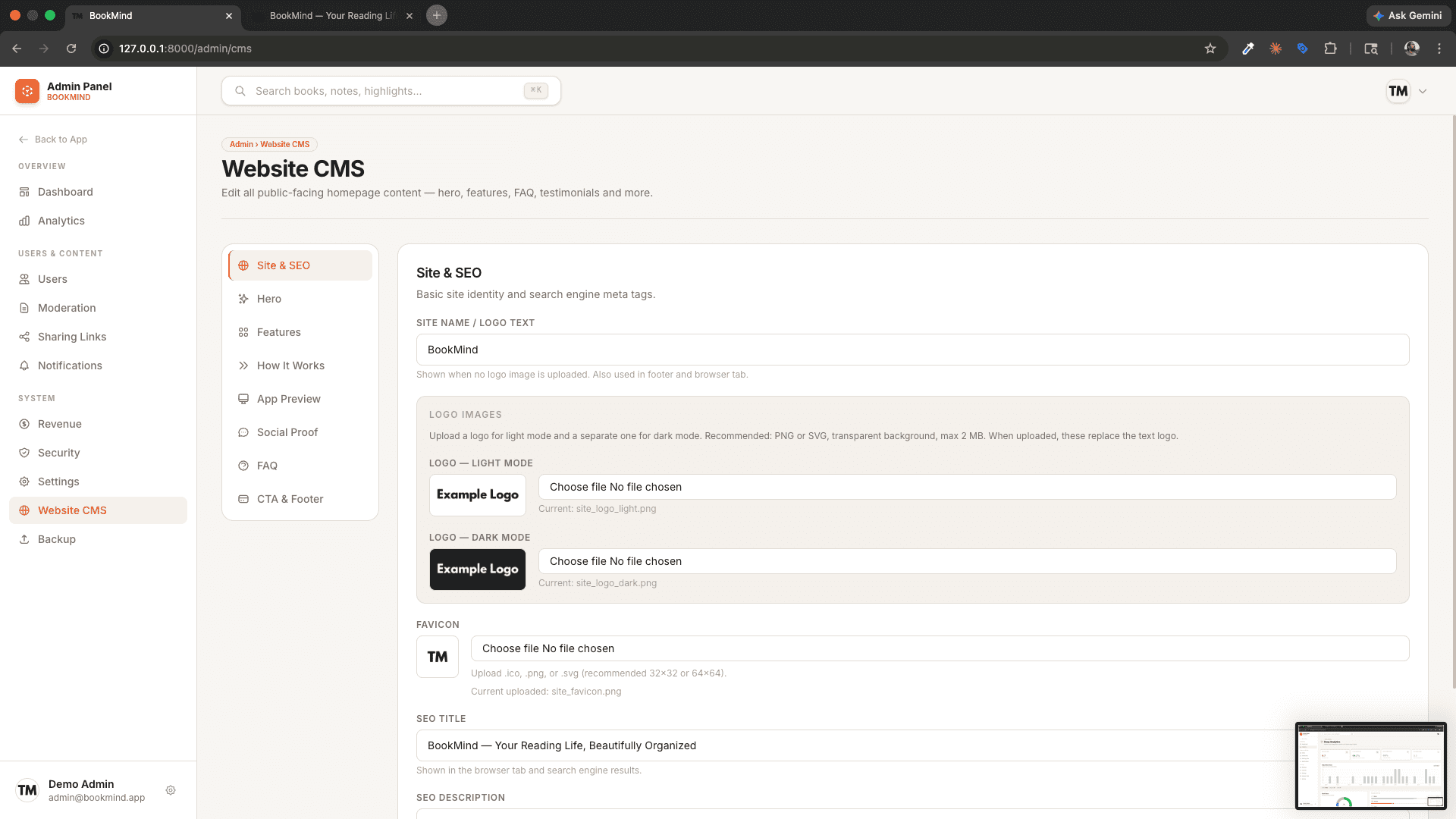 BookMind - Your reading life, beautifully organized screenshot 4