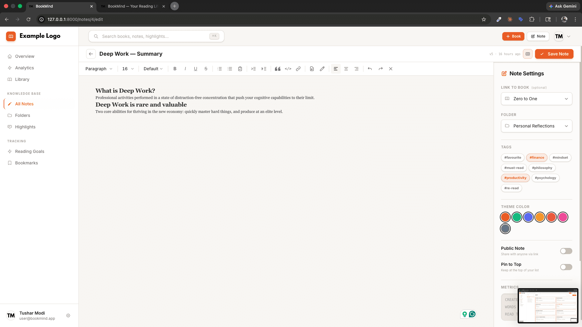 BookMind - Your reading life, beautifully organized screenshot 17
