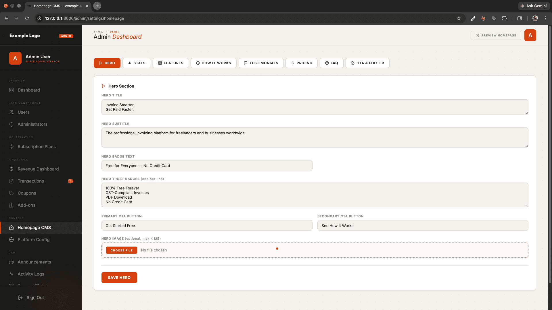 InvoiceFlow — SaaS Invoice Management Platform screenshot 6