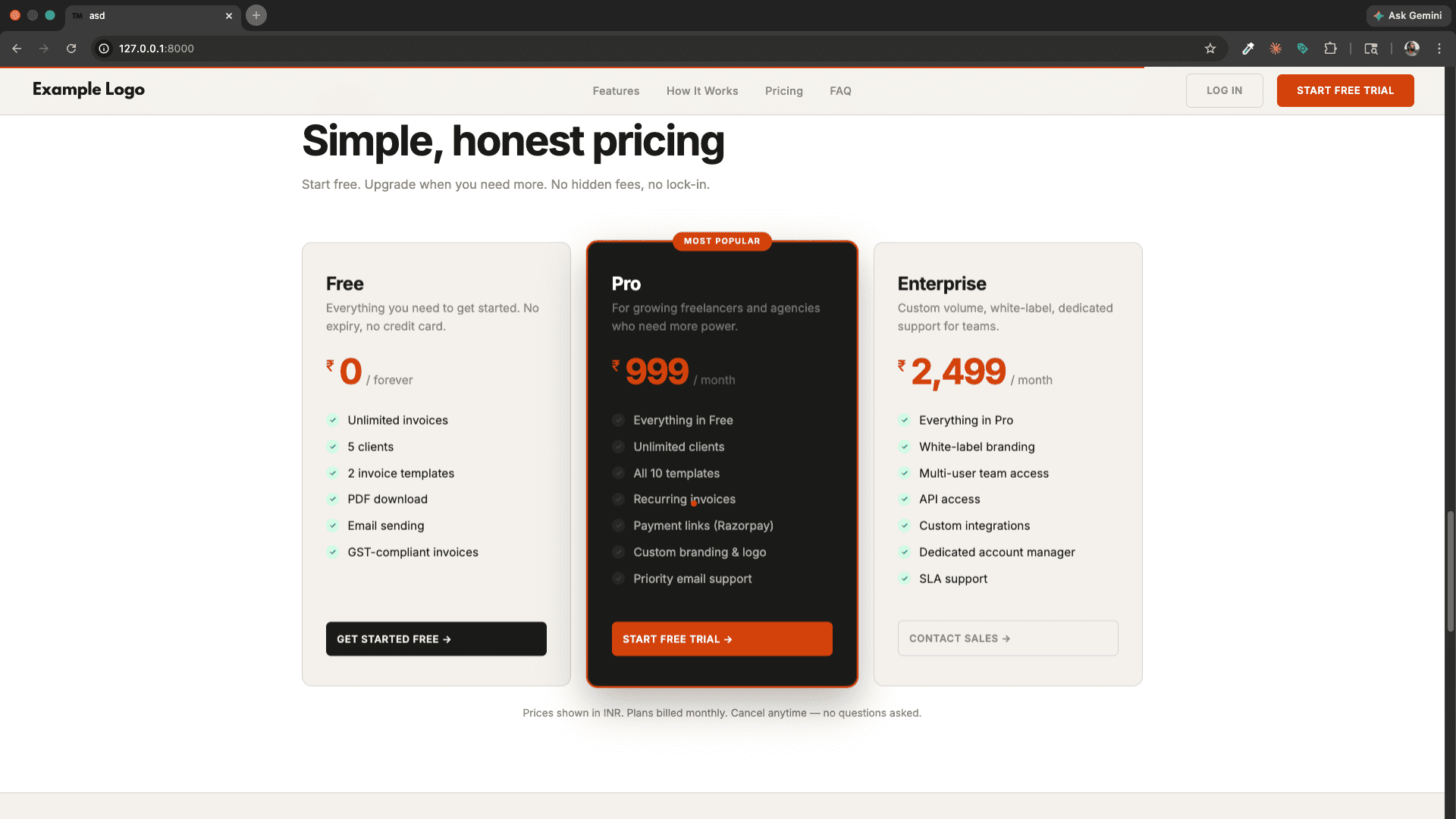 InvoiceFlow — SaaS Invoice Management Platform screenshot 13