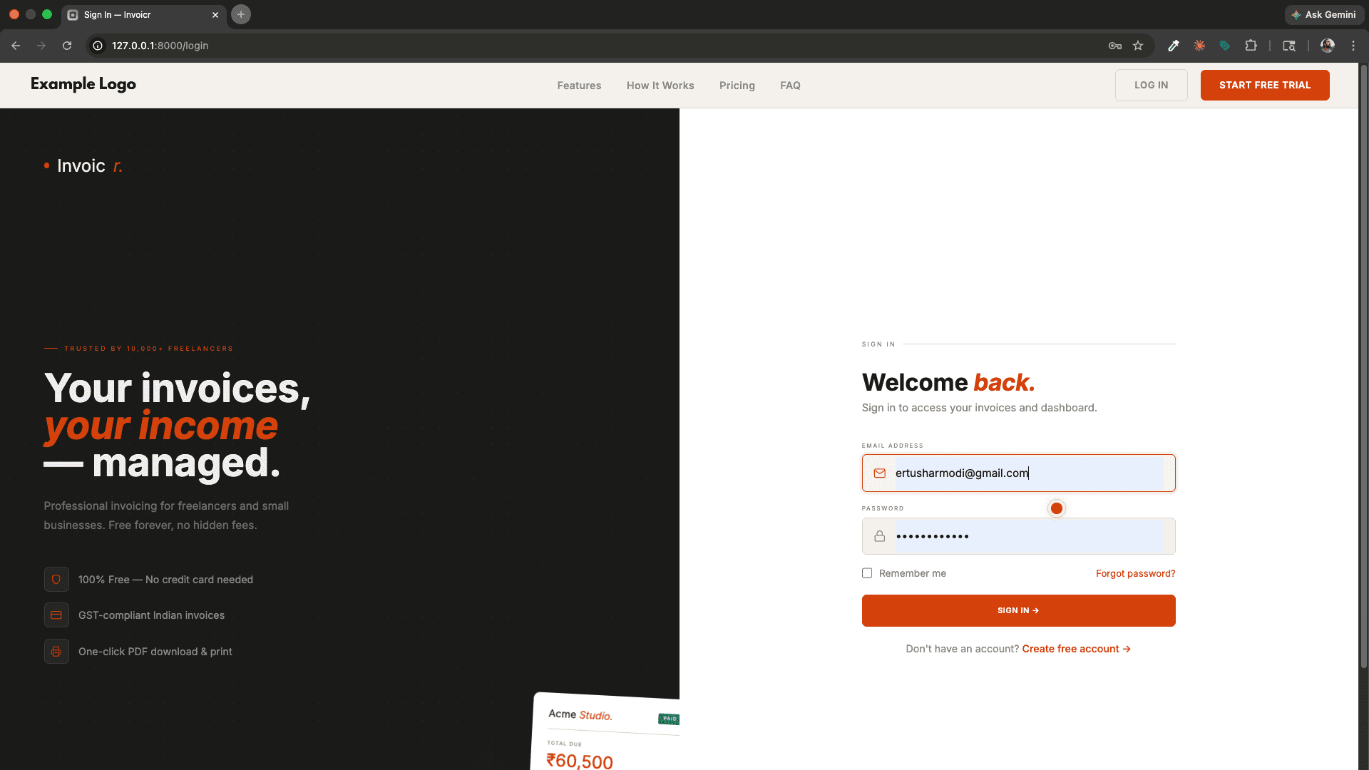 InvoiceFlow — SaaS Invoice Management Platform screenshot 14