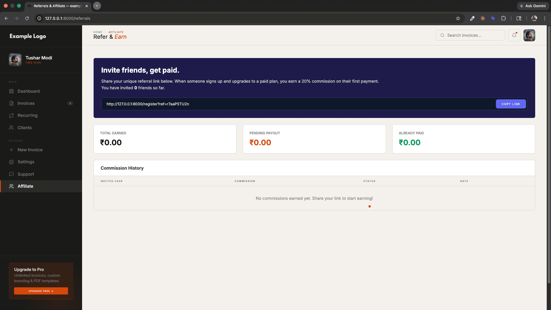 InvoiceFlow — SaaS Invoice Management Platform screenshot 21