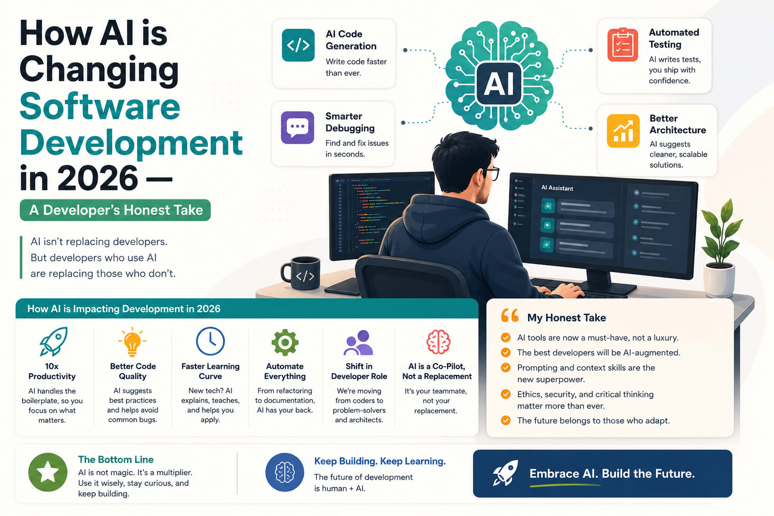 How AI is Changing Software Development in 2026 — A Developer's Honest Take