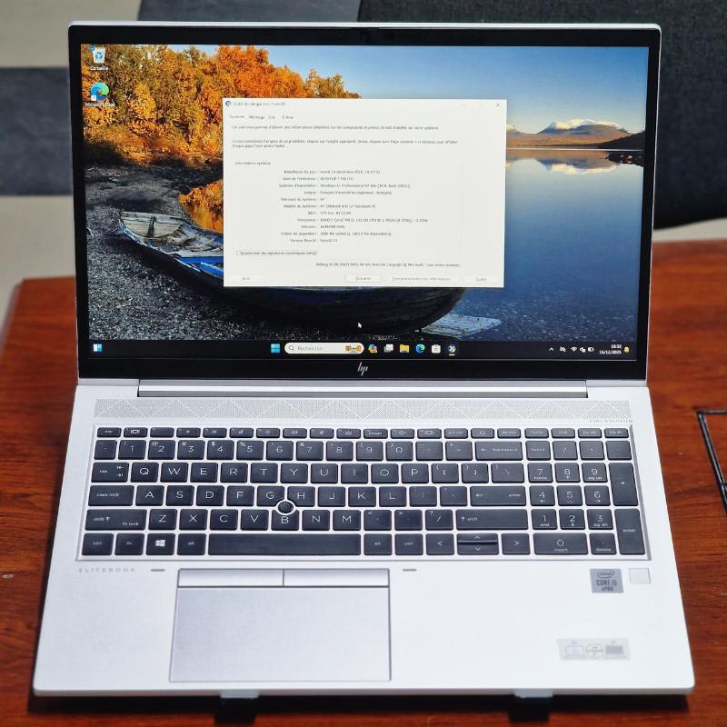 ⭐️HP_Elitebook 850 g7 |Core i5 10th | 512GB SSD STOCKAGE | 16GB RAM  3