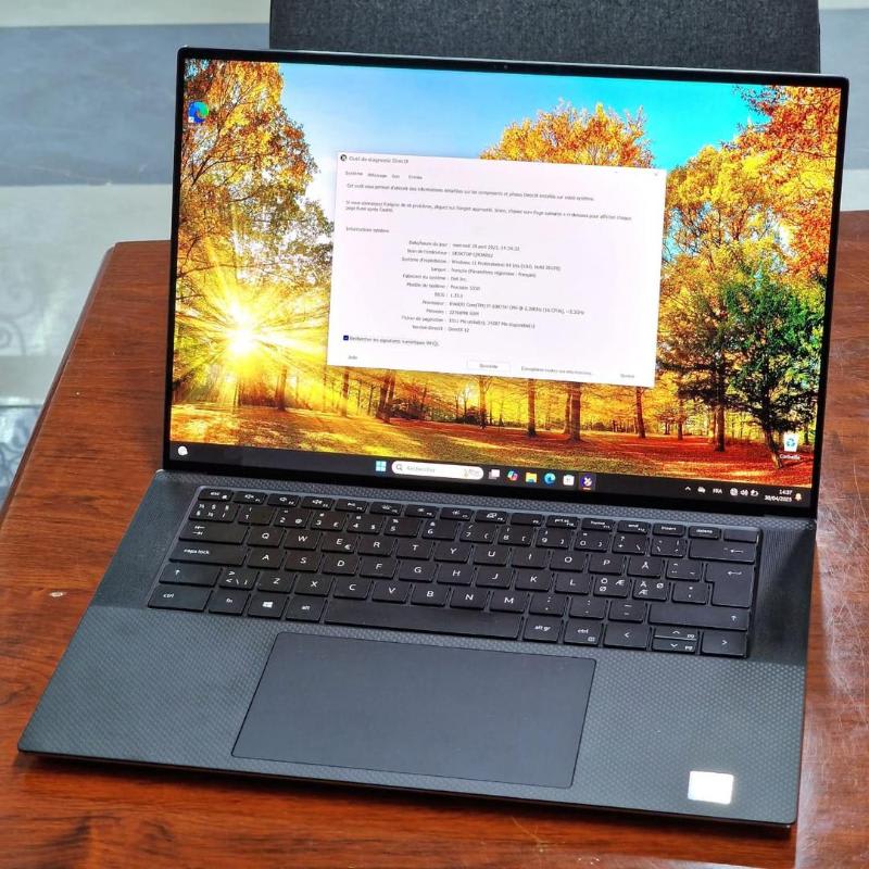 ⭐ DELL XPS 15 9500 | Intel 𝐂𝐨𝐫𝐞 𝐢9 de 10th gen couplé à 04GB DÉDIÉ NVIDIA GTX 1650 Ti  | 512 GB SSD de stockage et 16GB RAM✨ 4