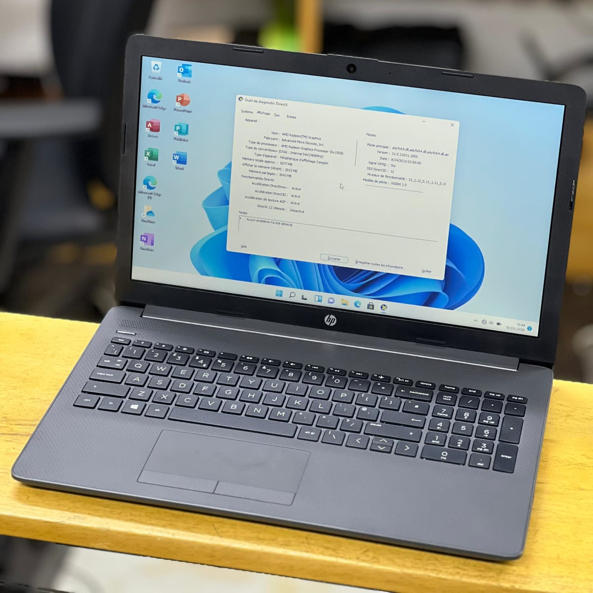 ⭐ Ordinateur Portable HP 255 G7 équivalent d'un 𝐂𝐨𝐫𝐞 𝐢5 de 10th gen | 02GB DÉDIÉ | 08 Go 𝐑𝐀𝐌, 256gb SSD Stockage  ✨ 2