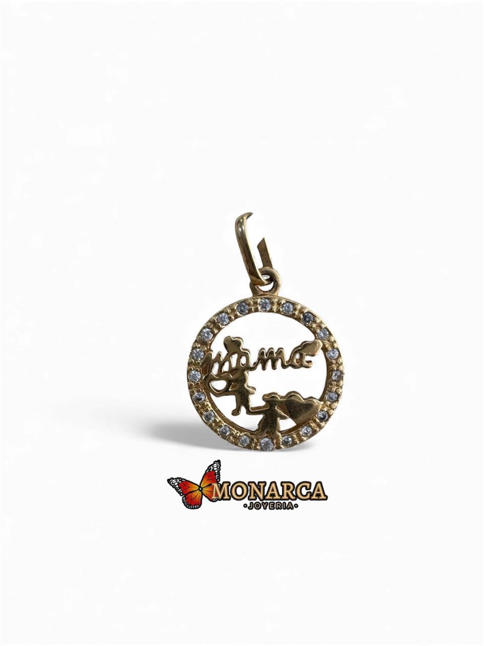DIJE ORO18K/MEDALLA MAMA