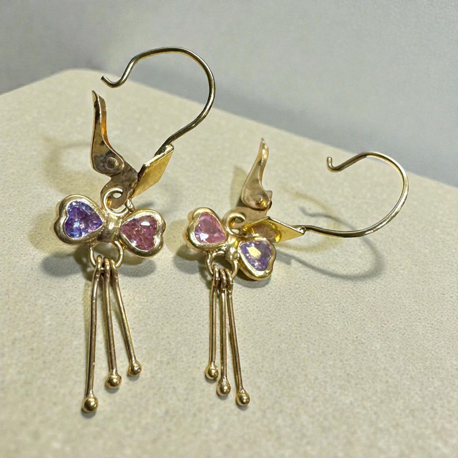 ARETES ORO18K/MOÑOS