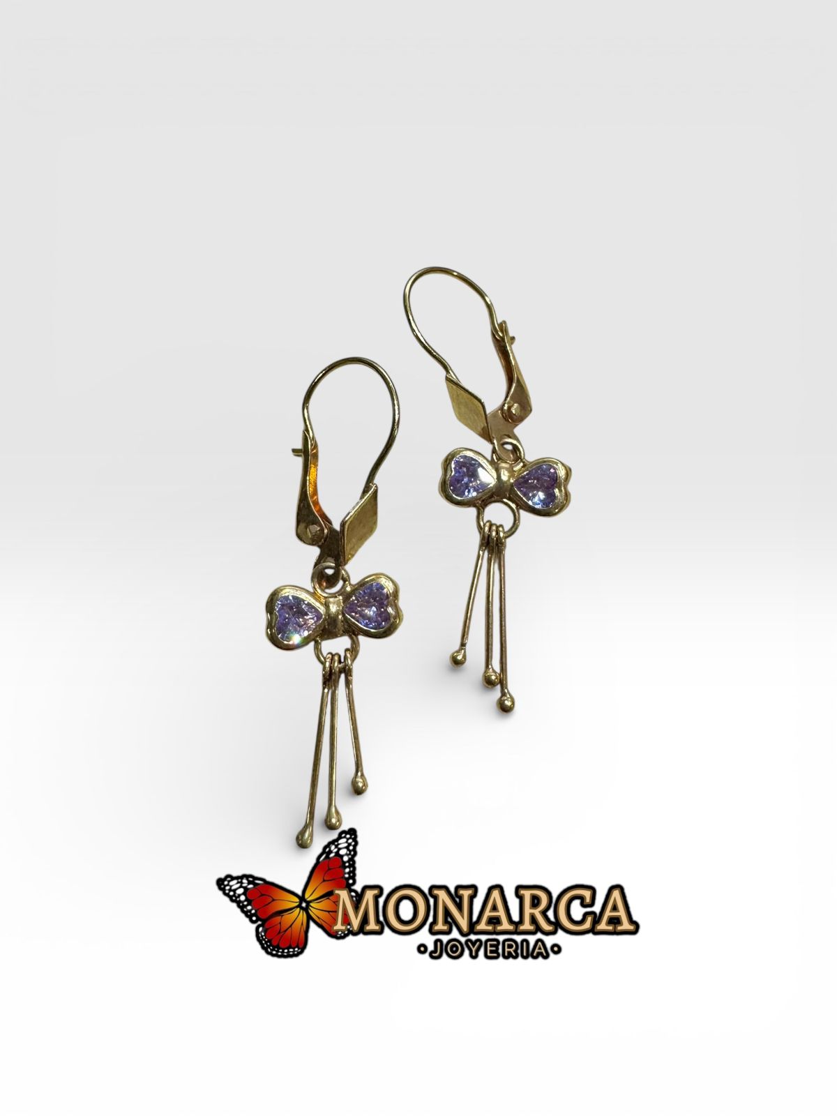 ARETES ORO18K/MOÑOS