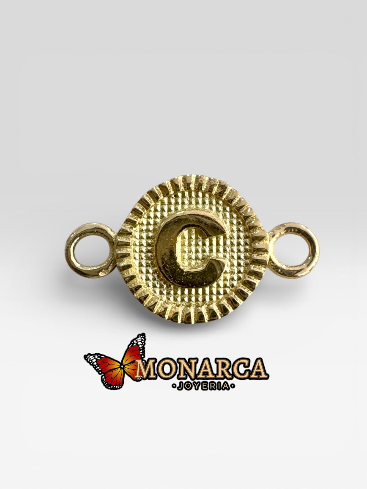 DIJE HERRAJE ORO18K/LETRA