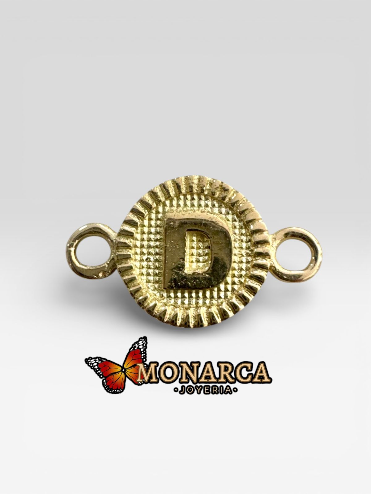 DIJE HERRAJE ORO18K/LETRA