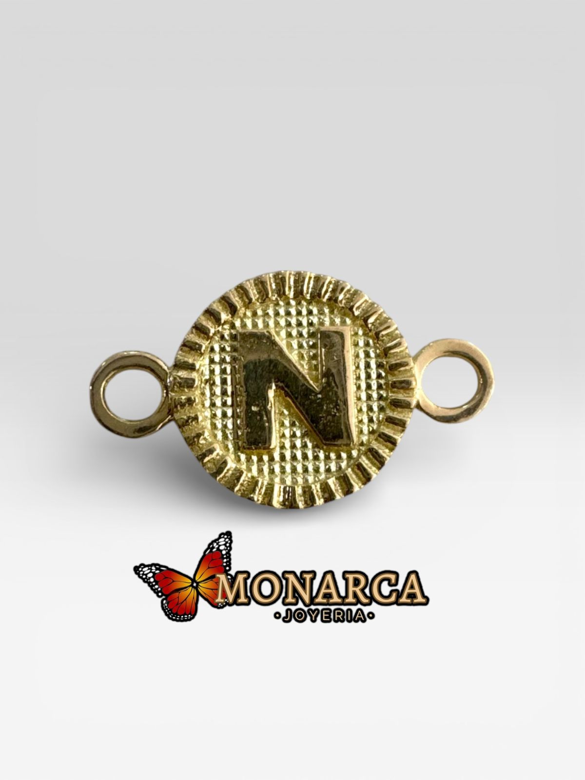 DIJE HERRAJE ORO18K/LETRA