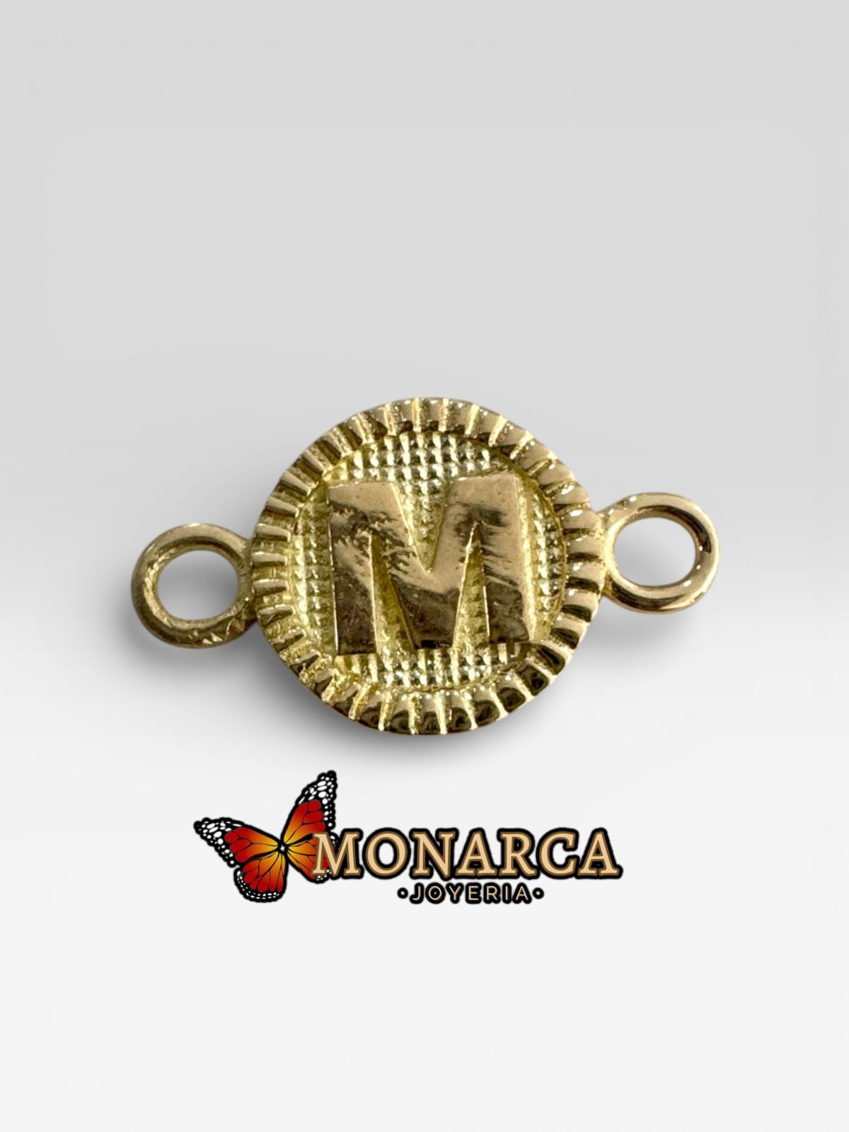 DIJE HERRAJE ORO18K/LETRA