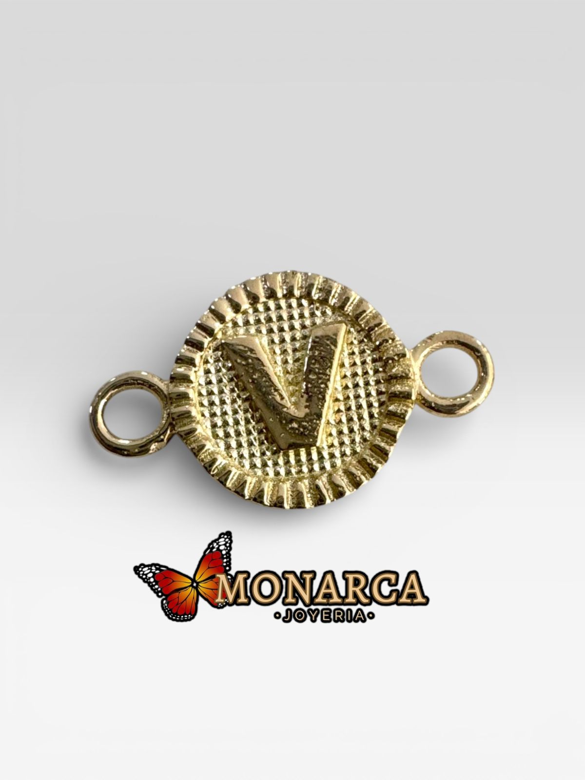 DIJE HERRAJE ORO18K/LETRA