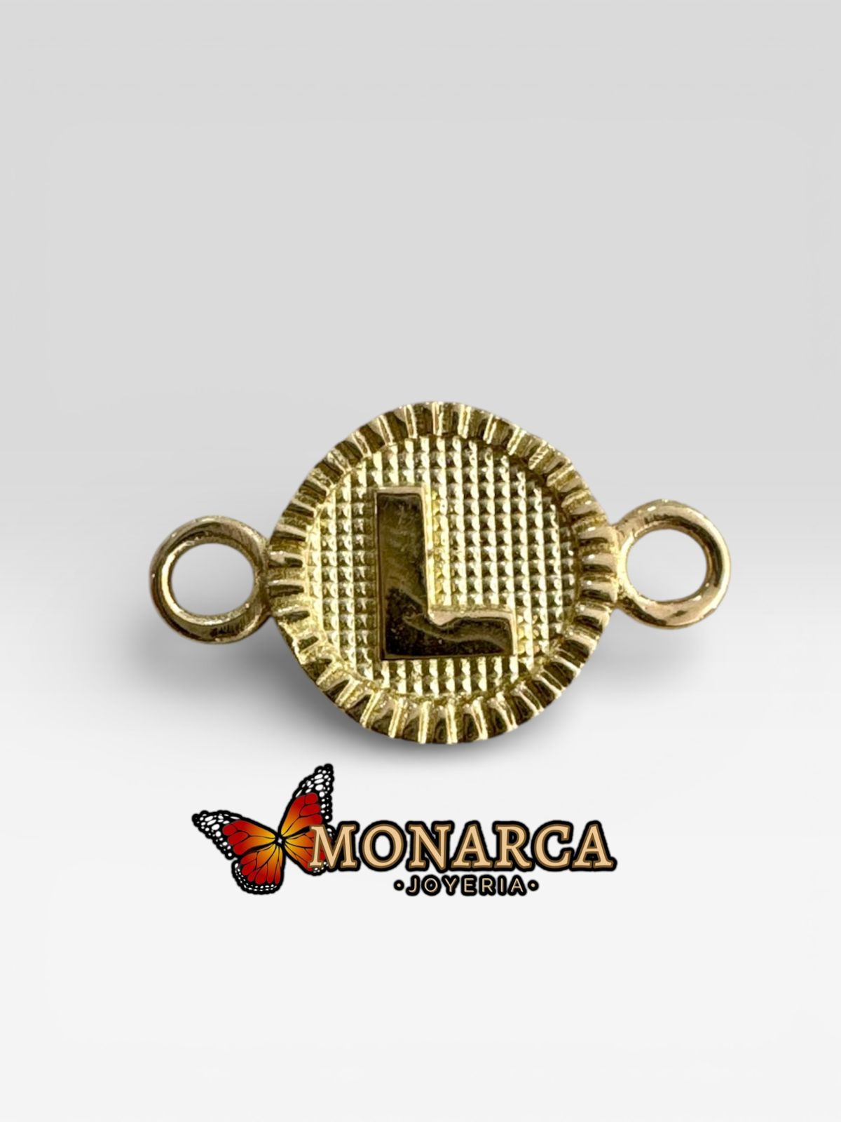 DIJE HERRAJE ORO18K/LETRA