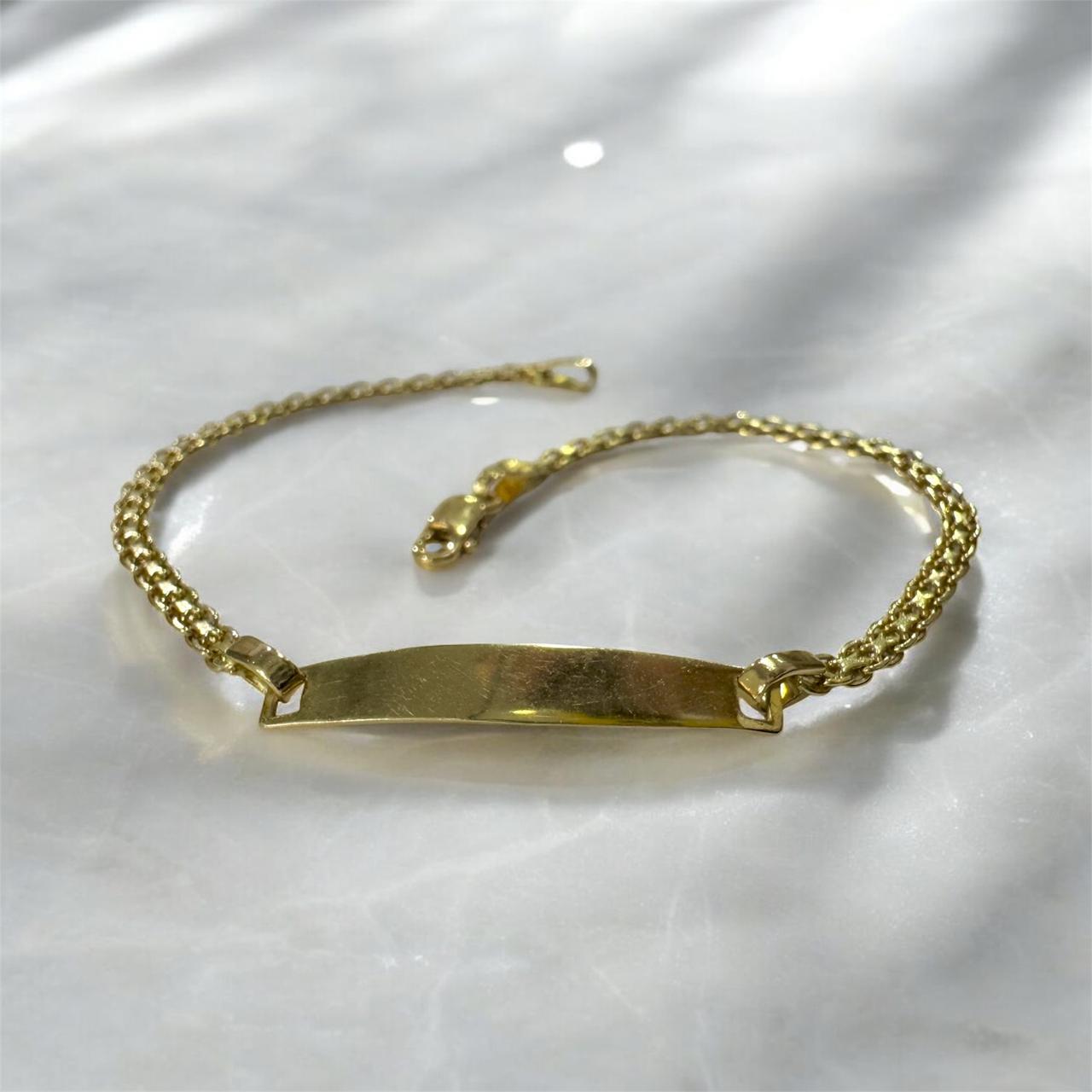 ESCLAVA ORO ITALIANO 750/CHINO