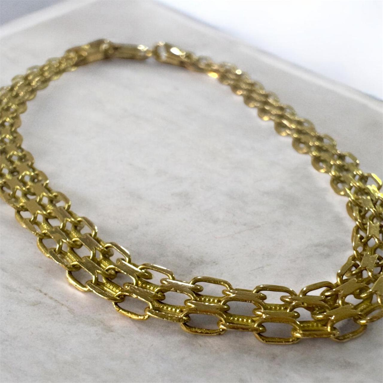 PULSERA ORO ITALIANO 750/CHINO