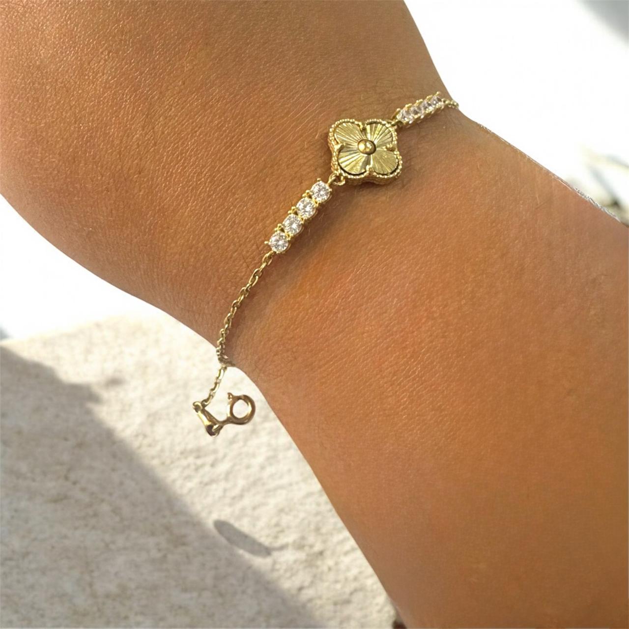 PULSERA ORO ITALIANO 750/VAN CLEEF