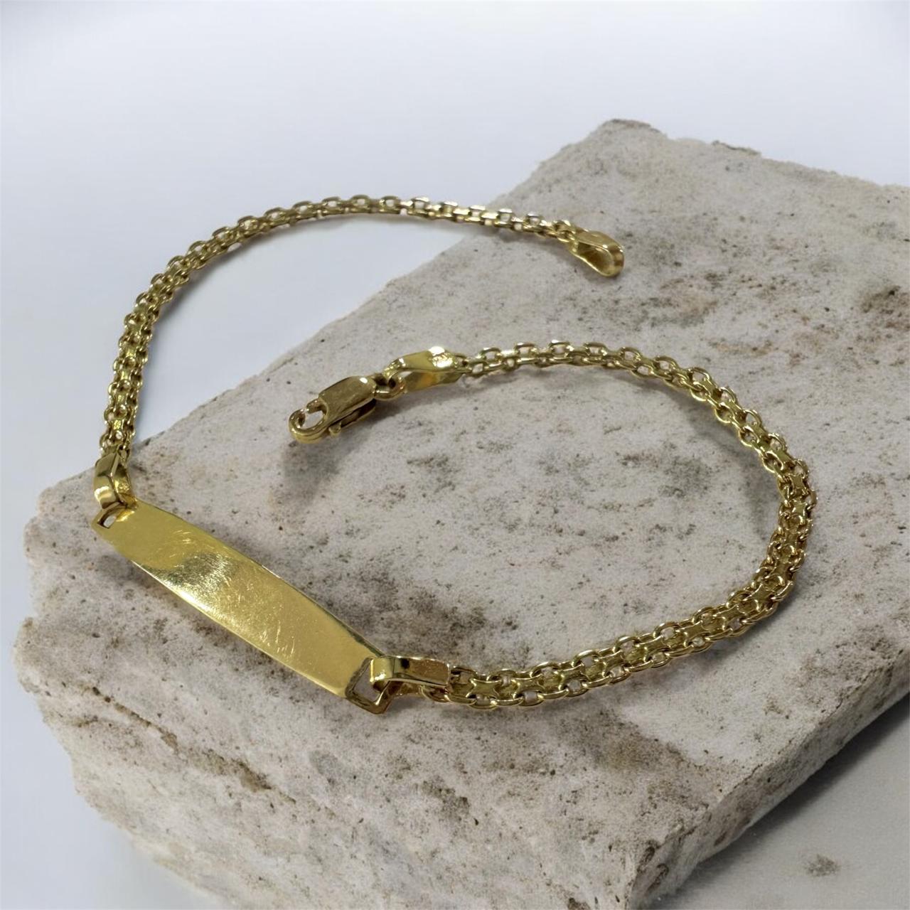 ESCLAVA ORO ITALIANO 750/CHINO