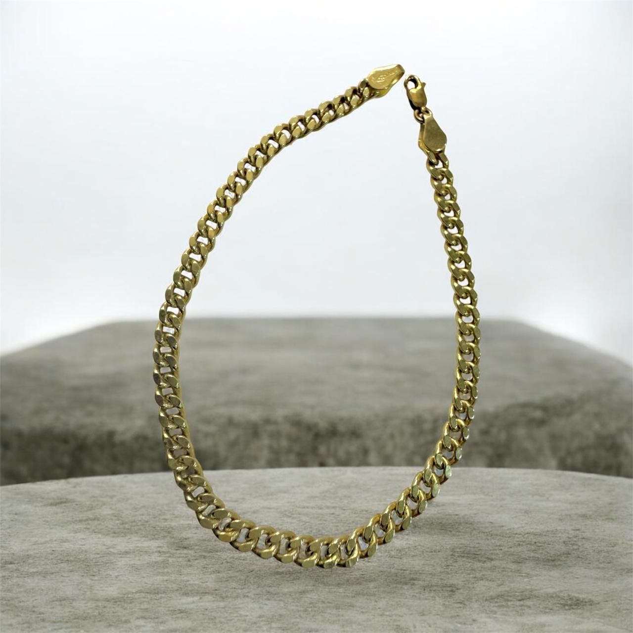 PULSERA ORO ITALIANO 750/CUBANO