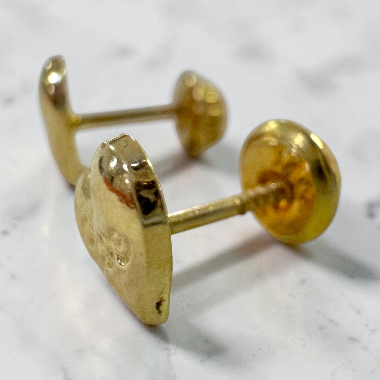 TOPO ROSCA ORO18K/CORAZON LOVE